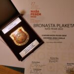 Naša pesem 2022 - KMoPZ Davorina Jenka Cerklje - Bronasta plaketa