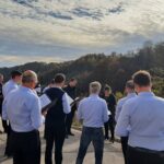 Upevanje med dolenjskimi griči in vinogradi.