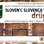 Sloven'c Slovenca vabi